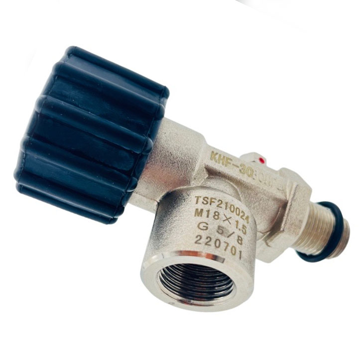 소방관용 KHF-30 SCBA 공기 호흡 장치 실린더 밸브