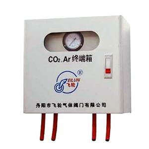 금속 절단 용접용 CO2 Ar 가스 터미널 박스
